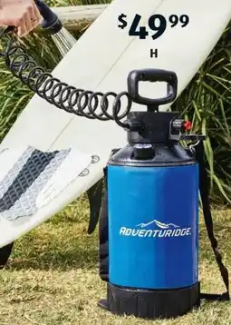 ALDI Portable Outdoor Shower offer