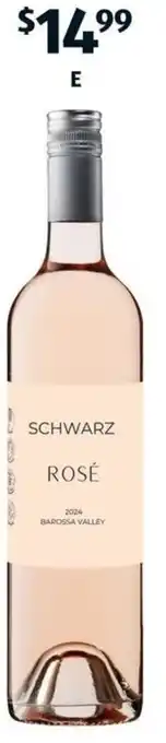 ALDI Schwarz Barossa Rosé 2024 offer