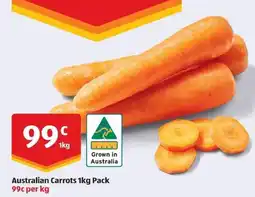 ALDI Australian Carrots offer