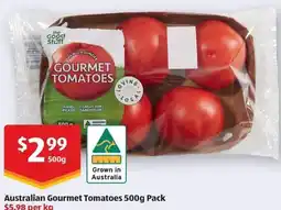 ALDI Australian Gourmet Tomatoes offer