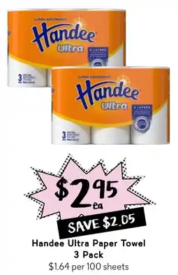 Drakes Handee Ultra Paper Towel offer