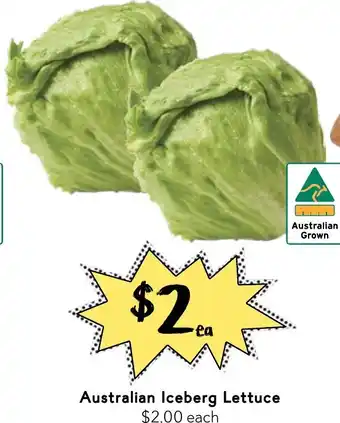 Drakes Australian Iceberg Lettuce offer