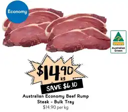 Drakes Australian Economy Beef Rump offer