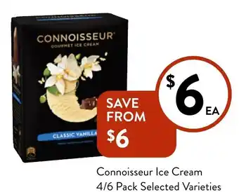 Foodworks Connoisseur Ice Cream offer