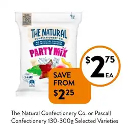 Foodworks The Natural Confectionery Co or Pascall offer