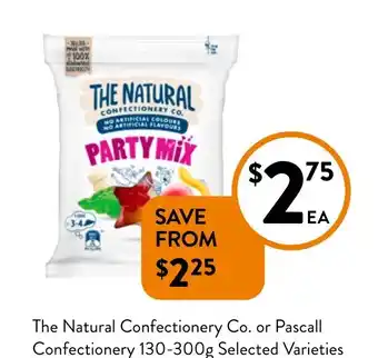 Foodworks The Natural Confectionery Co or Pascall offer