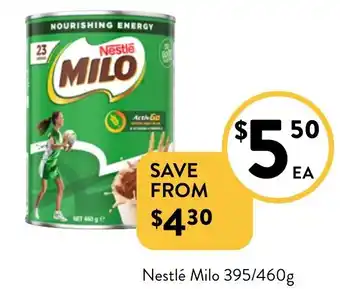 Foodworks Nestlé Milo offer