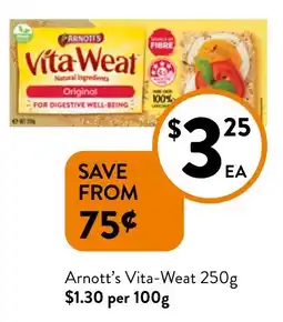 Foodworks Arnott's Vita Weat offer