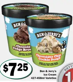 Friendly Grocer Ben & Jerry's Ice Cream offer