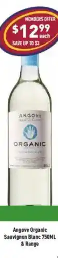 Liquor Legends Angove Organic Sauvignon Blanc offer