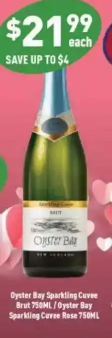 Liquor Legends Oyster Bay Sparkling Cuvee Brut offer