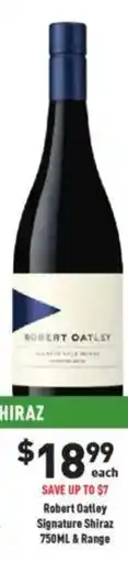 Liquor Legends Robert Oatley Signature Shiraz offer