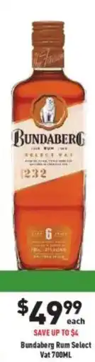 Liquor Legends Bundaberg Rum offer