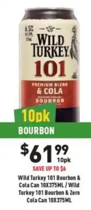 Liquor Legends Wild turkey 101 offer