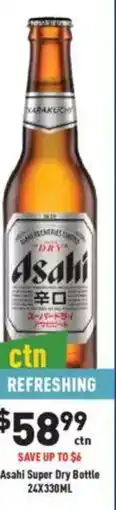 Liquor Legends Asahi Super Dry Bottle offer