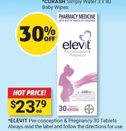 Cincotta Chemist ELEVIT Pre-conception & Pregnancy offer