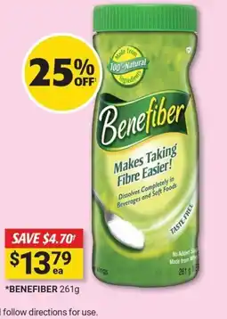 Cincotta Chemist Benefiber offer