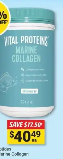 Cincotta Chemist Marine Collagen offer