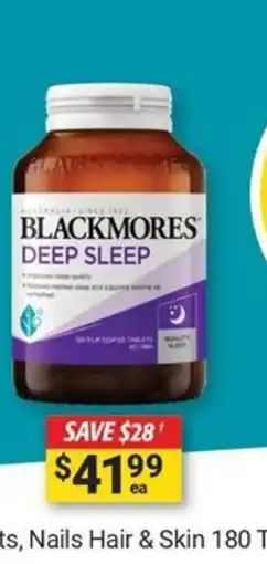 Cincotta Chemist Deep sleep offer