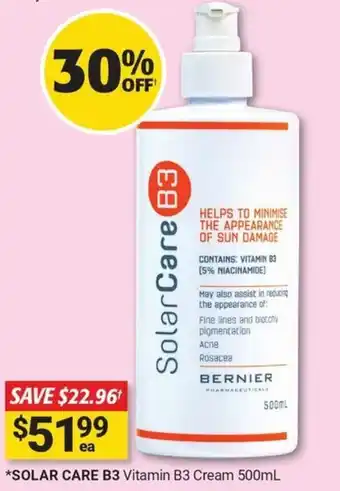 Cincotta Chemist Solar Care B3 offer