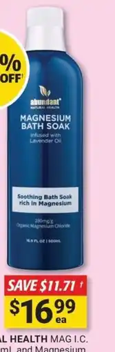 Cincotta Chemist Magnesium bath soak offer