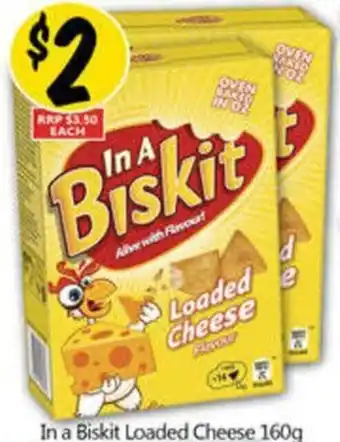 NQR In a biskit loaded cheese offer