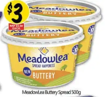 NQR Meadow Lea Buttery Spread offer