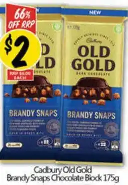 NQR Cadbury Old Gold Brandy Snaps Chocolate offer