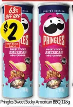 NQR Pringles sweet sticky american bbq offer