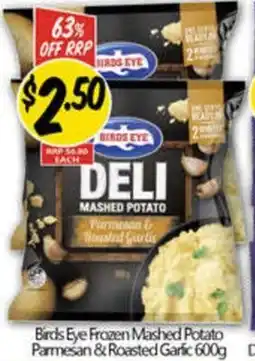 NQR Frozen Mashed Potato Parmesan & Roasted Garlic offer