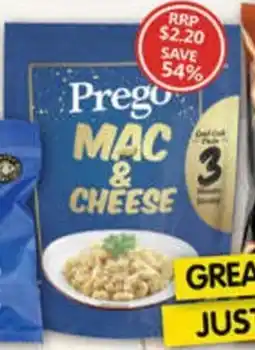 NQR Prego mac & cheese offer