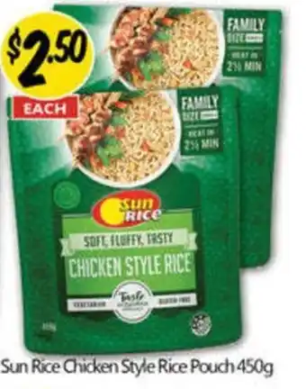 NQR Sun Rice Chicken Style Rice Pouch offer