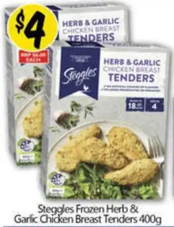 NQR Frozen Herb & Garlic Chicken Breast Tenders offer