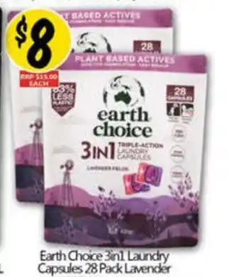 NQR Earth Choice 3in1 Laundry Capsules offer