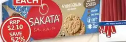 NQR Sakata Rice Crackers offer