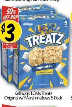 NQR Kellogg's LCMs Treatz Original w/Marshmallows offer