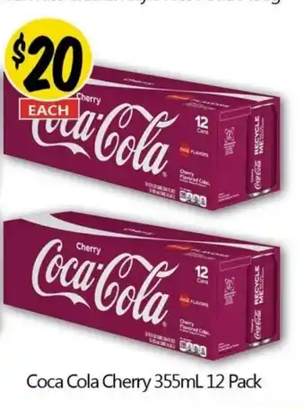 NQR Coca Cola Cherry 355mL offer