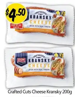 NQR Crafted Cuts Cheese Kransky offer