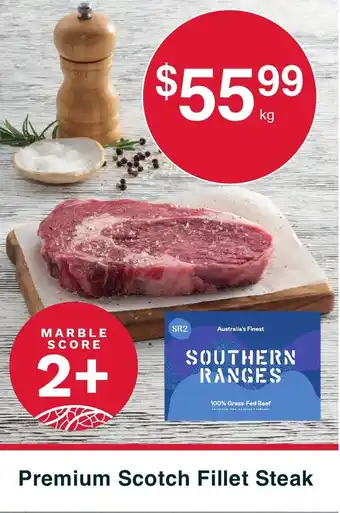 Australian Butchers Premium Scotch Fillet Steak offer