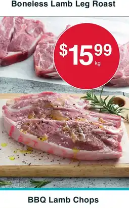 Australian Butchers BBQ Lamb Chops offer