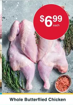 Australian Butchers Whole Butterflied Chicken offer