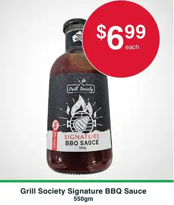 Australian Butchers Grill Society Signature BBQ Sauce offer