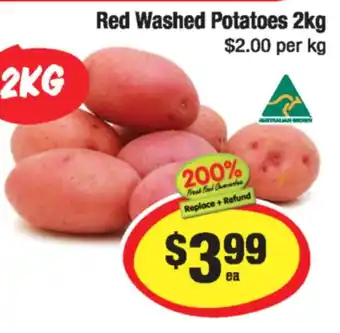 CORNETTS Red Washed Potatoes offer