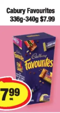 CORNETTS Cadbury Favourites offer