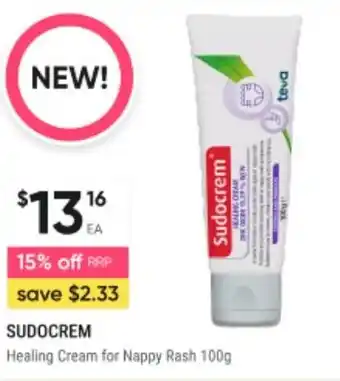 Healthy Life Sudocrem Healing Cream for Nappy Rash offer