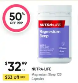 Healthy Life Nutra-Life Magnesium Sleep offer