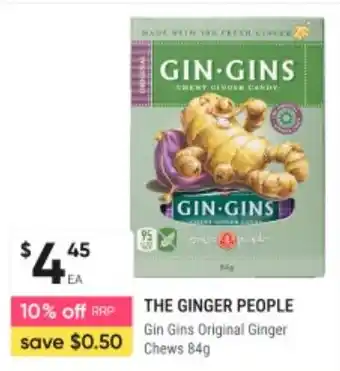 Healthy Life The Ginger People Gin Gins Original Ginger offer