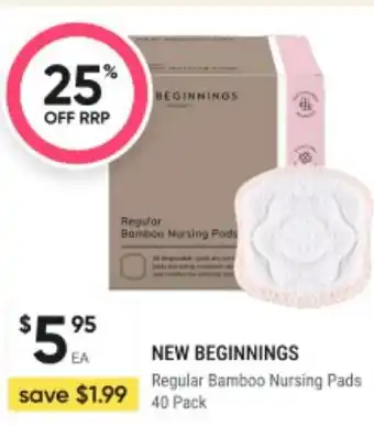 Healthy Life New Beginnings Regular Bamboo Nursing Pads offer