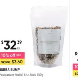 Healthy Life Bubba Bump Postpartum Herbal Sitz Soak offer