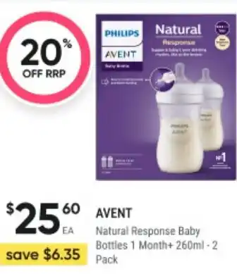 Healthy Life Natural Response Baby Bottles offer